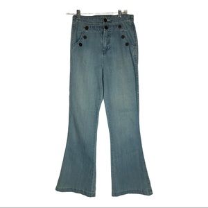 BDG High Waist Sailor Flare Jeans size 28